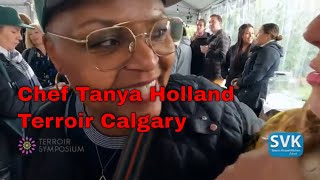 Chef Tanya Holland Terroir Symposium Calgary 2022  SVK Shorts [upl. by Ahsenra]