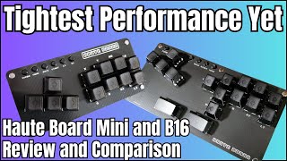 Haute42s Haute Board Mini and B16 Leverless Controllers Review and Comparison [upl. by Yssor]