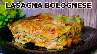 La Migliore Lasagna alla Bolognese Ricetta Tradizionale Passo Dopo Passo Amerai questa lasagna [upl. by Nylhtiak]