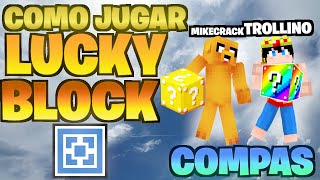 Asi juegan LOS COMPAS a LUCKY BLOCK en ATERNOS [upl. by Tereve135]