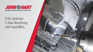 Fully Optimise 5Axis Machining with hyperMILL [upl. by Nylknarf]