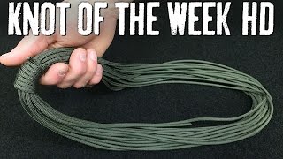 Use an Alpine Coil to Quickly Coil Your Rope for Storage  ITS Knot of the Week HD [upl. by Assilim]