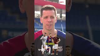 Wojciech Szczesny names the best finishers he’s ever faced 😲 [upl. by Pylle]