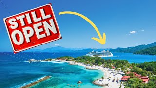 Royal Caribbean Keeps Cruise Port Open Regal Princess Fixed [upl. by Hanikehs]