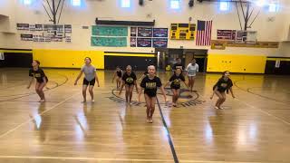 On Wisconsin  Dance Choreography 3 Line Formation [upl. by Rachelle]