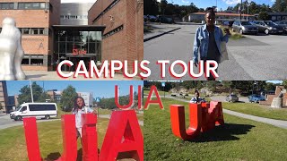 University of Agder KristiansandCampus Tour🏫TentaProudlyZambian [upl. by Hsirk]