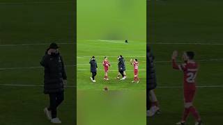 Klopp song and fist pumps after victory over Chelsea 💪🔴 [upl. by Dwaine937]