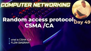 Random access protocol CSMA CA  Collision Avoidance  Computer Networks [upl. by Neenwahs616]