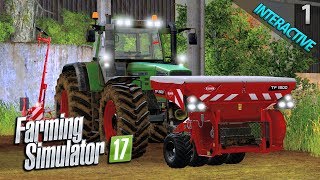 Interactive Farming Simulator 17  Upton Farm  Episode 1 [upl. by Ruelu]