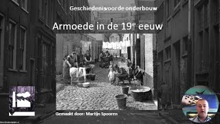 Sociale zekerheid en de verzorgingsstaat in NL  Armoede in de 19e eeuw  Periode 1870  1920 [upl. by Ayekahs]