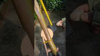 Mad Bamboo Craft With Slingshot diy craft youtubeshorts wood bamboo [upl. by Perry]