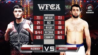 Нурсултан Рузибоев vs Кямран Аббасов  Nursultan Ruziboev vs Kiamrian Abbasov  WFCA 50 [upl. by Mitzi639]