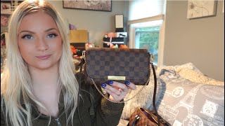 Louis Vuitton  Favorite PM Review  What Fits [upl. by Retnuh]