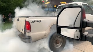 Woodward Dream Cruise Burnouts in Pontiac [upl. by Nautna]