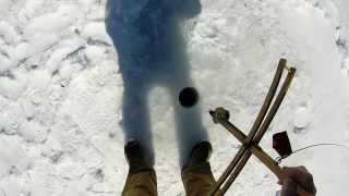 LOON LAKE ICE FISHING [upl. by Ikaz48]