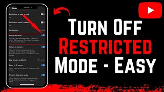 How to Turn Off Restricted Mode on YouTube [upl. by Leoni389]