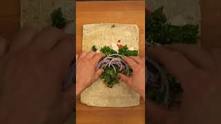 Simple sandwich series 70 Healthy Turkey Wrap [upl. by Imtiaz]