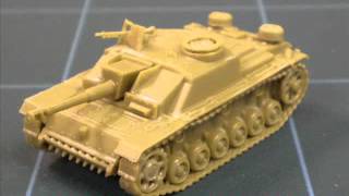 Miniature Review  15mm Stug III from Plastic Soldier Company [upl. by Nevram]