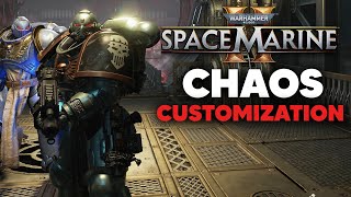 SPACE MARINE 2  CHAOS IRON WARRIORS with a Auto Bolt Rifle  Big Chaos Customization NEWS [upl. by Vijnas345]