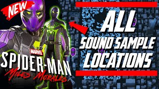 Marvel’s SpiderMan  Miles Morales  ALL “ Prowler’s Sound Sample “ Sound Locations amp NEW Suit [upl. by Nerraj]