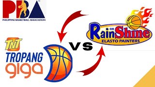 TNT TROPANG GIGA VS RAIN OR SHINE HELD AT SMART ARANETA COLISEUM [upl. by Horodko]