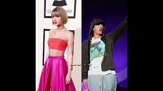 Taylor Swift and Eminem through the years short shortsviralvideo [upl. by Ferneau953]