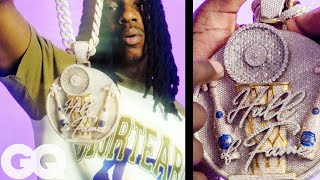 Polo G Shows Off More of His Insane Jewelry Collection  On the Rocks  GQ [upl. by Swayne]