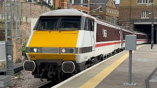 LNER Class 91 Review at London Kings Cross [upl. by Paugh]