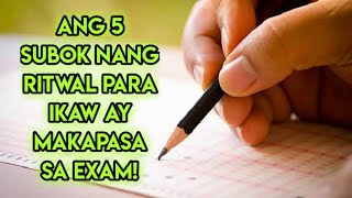 5 Subok nang Ritwal at Pamahiin para Makapasa ka sa Board Exam at iba Pang Exam [upl. by Hildagard]