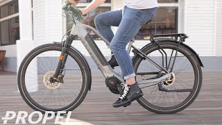 Gazelle C380 Electric Bike Review [upl. by Zweig368]