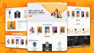 🔥Complete Ecommerce Website using React JS and Tailwind CSS  Step by Step Tutorial [upl. by Aicylla329]