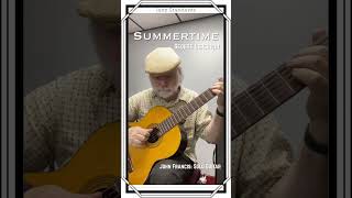 Summertime by George Gershwin from Porgy and Bess  Jazz Standards with John Francis on Solo Guitar [upl. by Picker45]