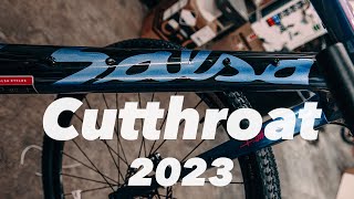 My Salsa Cutthroat 2023 assembly with Flat Tire Co [upl. by Kari677]