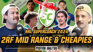 NRL SuperCoach 2024 2RF Mid Range amp Cheapie Options Positional Analysis [upl. by Picco]