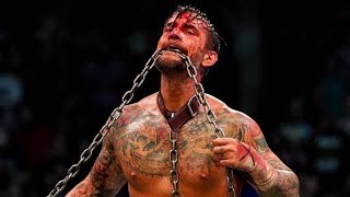 CM Punk vs MJF Dog Collar Match Revolution 2022 Highlights [upl. by Etnoid]