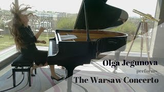 Olga Jegunova performs The Warsaw Concerto [upl. by Bolitho]