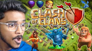 I PLAYED CLASH OF CLANS IN PC  CLASH OF CLANS GAMEPLAY IN TELUGU [upl. by Nooj780]