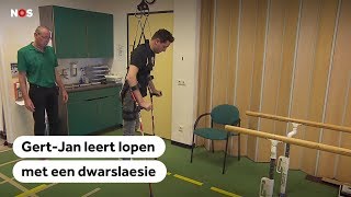 UITVINDING Weer leren lopen met een dwarslaesie [upl. by Onaicul67]