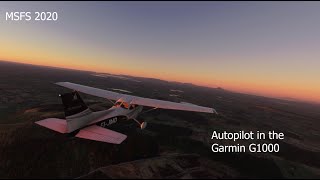 MSFS 2020 G1000 Autopilot Tutorial [upl. by Shirley]