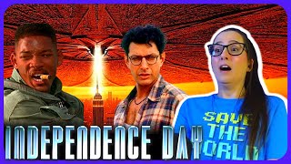 INDEPENDENCE DAY is peak 90s🔥 FIRST TIME WATCHING MOVIE REACTION [upl. by Akir]