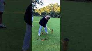 CROQUET LEGEND 😤💯 sports croquet professional trickshots [upl. by Odragde]