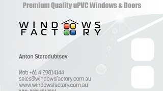 uPVC Window Tilt amp Turn Opening [upl. by Ybanrab]