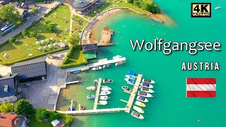 Wolgangsee  St Gilgen  Austria  4k  Lake Wolfgang [upl. by Curcio]