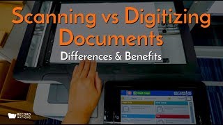 Document Scanning vs Digitizing What They Are the Differences and the Benefits [upl. by Celinda]