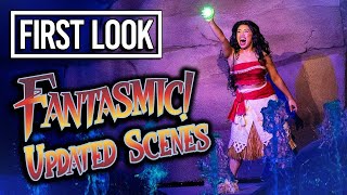 FIRST LOOK Fantasmic Updated Scenes BRoll [upl. by Gayleen]