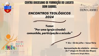 Encontros Teológicos  2024 [upl. by Ahsille]