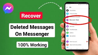 New How To Recover Deleted Messages On Messenger 2024 Update  Recover Deleted Facebook Messages [upl. by Denoting]