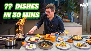 How Many Apple Dishes Can a Chef Make in Just 30 Minutes [upl. by Acilef]