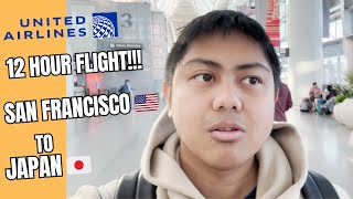 SFO to KIX  United Airlines Boeing 777200  Economy Plus [upl. by Skoorb]