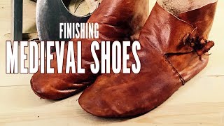 Make Medieval Shoes Part 2 [upl. by Morgen]